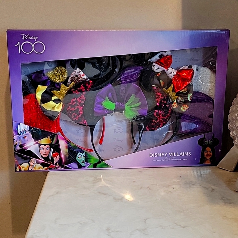 Disney 100 Villains Ear Set